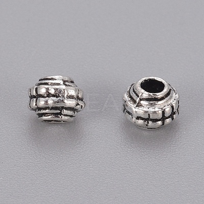 Tibetan Silver Spacer Beads X-AB324-NF-1