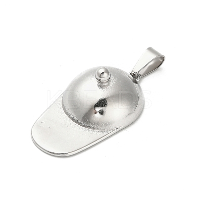 304 Stainless Steel Pendants STAS-Q343-11P-1