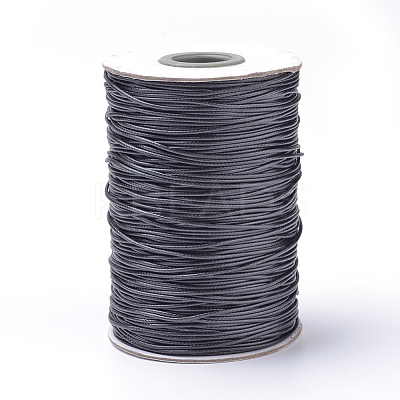 Braided Korean Waxed Polyester Cords YC-T002-0.8mm-101-1