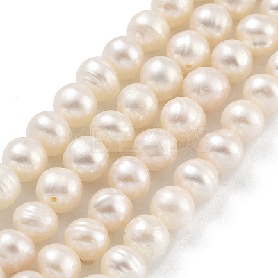 Natural Cultured Freshwater Pearl Beads Strands PEAR-C003-17A-1