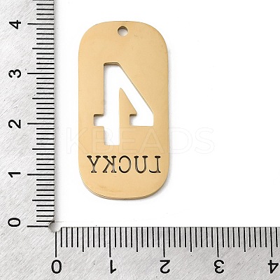 304 Stainless Steel Pendants STAS-D200-02E-G-1