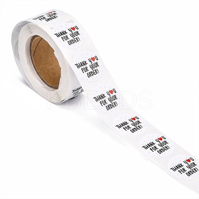 1 Inch Thank You Stickers DIY-G013-A24-1