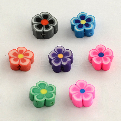 Handmade Polymer Clay Beads X-CLAY-Q177-M-1