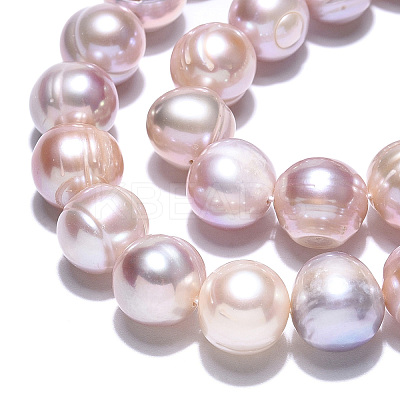 Natural Cultured Freshwater Pearl Beads Strands PEAR-N013-10B-1