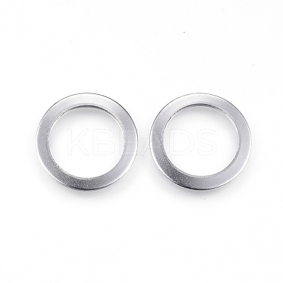 Non-Tarnish 304 Stainless Steel Linking Rings X-STAS-P108-07P-1