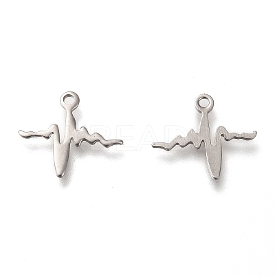 Non-Tarnish 304 Stainless Steel Pendants LS-STAS-P266-09P-1