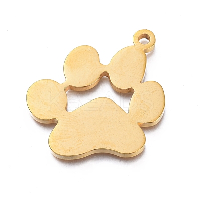 Ion Plating(IP) 304 Stainless Steel Pendants STAS-L245-019A-G-1