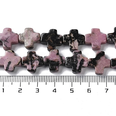 Natural Rhodonite Beads Strands G-M418-B01-01-1