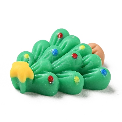Opaque Resin Cabochons X-RESI-G039-04-1