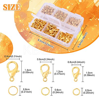 Zinc Alloy Lobster Claw Clasps DIY-YW0016-11A-1