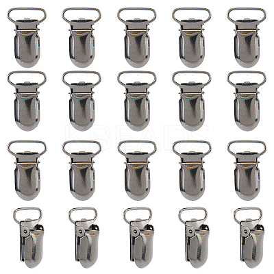 20Pcs Iron Baby Pacifier Clips FIND-FH0012-02B-1