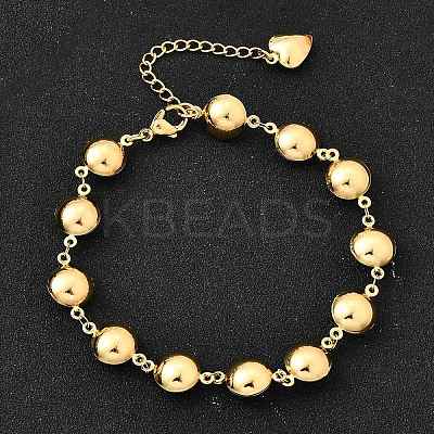 304 Stainless Steel Link Bracelets for Women BJEW-P354-02B-G-1