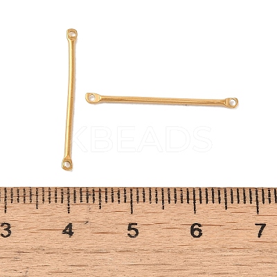 Ion Plating(IP) 304 Stainless Steel Connector Charms X-STAS-Q323-04F-G-1