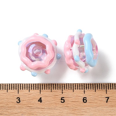 Opaque Acrylic Beads ACRC-H001-01-1