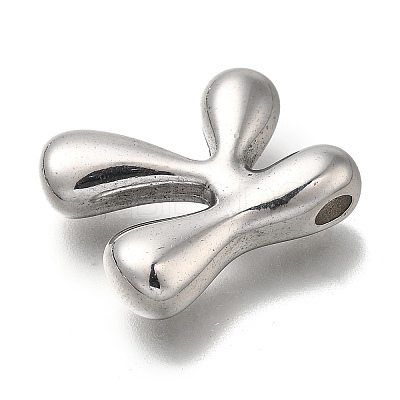 304 Stainless Steel Pendants STAS-S166-02P-11-1