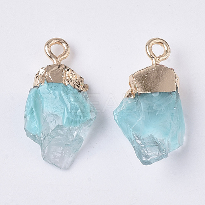 Resin Pendants X-RESI-S383-022C-1