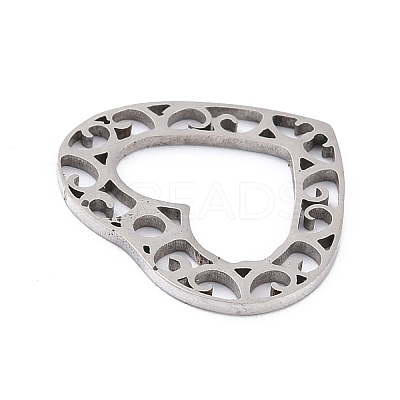 Non-Tarnish 201 Stainless Steel Pendants STAS-K003-07P-1