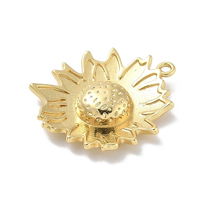 Rack Plating Brass Pendants KK-G515-39B-G-1