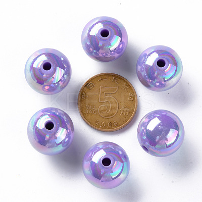 Opaque Acrylic Beads MACR-S370-D16mm-SS2114-1