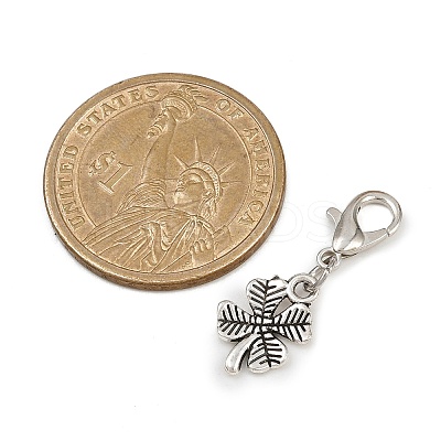 10Pcs Tibetan Style Alloy Shoe Charms HJEW-JM04169-01-1