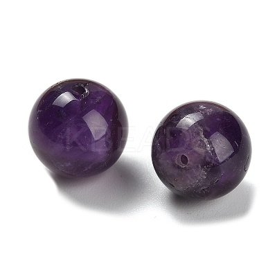 Natural Amethyst Beads G-C254-A05-12mm-1