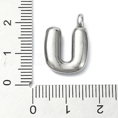 Anti-Tarnish 304 Stainless Steel Pendants STAS-U033-02P-U-1