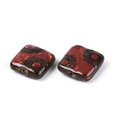 Handmade Porcelain Ceramic Beads PORC-T135-05C-1