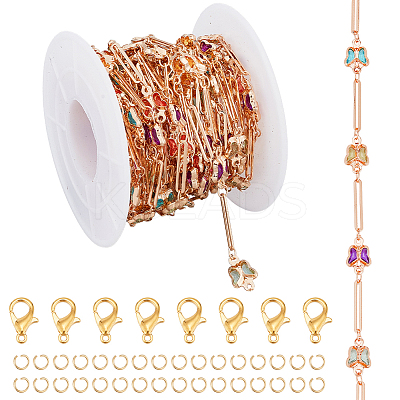 DIY Chain Bracelet Necklace Making Kit DIY-PH0017-38A-1