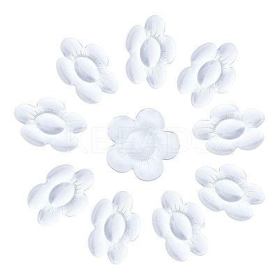 10Pcs Door Knob Wall Shield Transparent Soft Silicone Wall Protector AJEW-GF0003-21-1