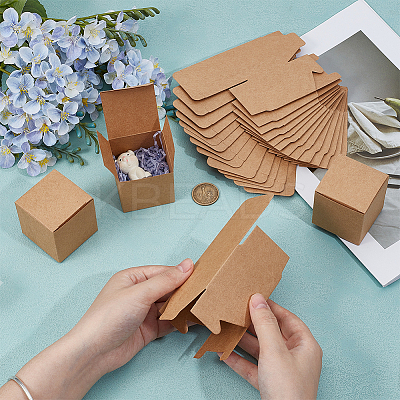 80Pcs Paper Gift Storage Boxes CON-BC0008-17A-1