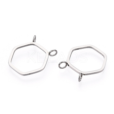 Non-Tarnish 304 Stainless Steel Pendants LS-STAS-T064-08P-1