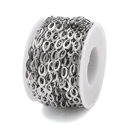Tarnish Resistant Vacuum Plating 304 Stainless Steel Link Chains CHS-H026-16P-1