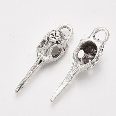 Tibetan Style Alloy Pendants TIBEP-Q043-279-RS-1