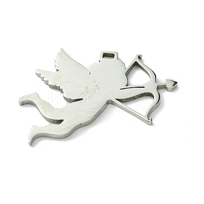 Non-Tarnish 201 Stainless Steel Pendants STAS-D095-01P-1