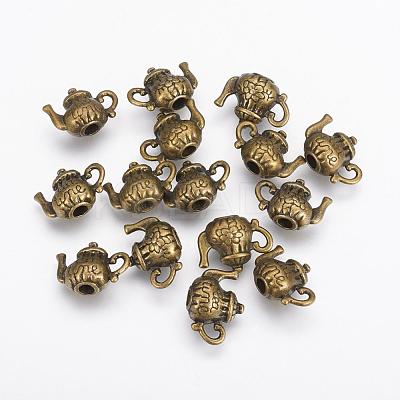 Tibetan Style Alloy Pendants TIBEP-0802-AB-LF-1