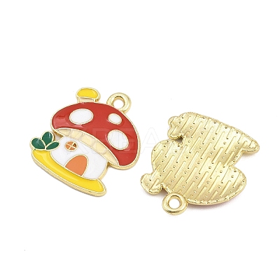 Thanksgiving Theme Alloy Enamel Pendants FIND-I065-04C-G-1