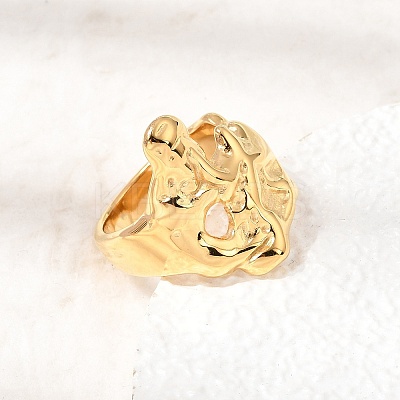 304 Stainless Steel Finger Rings SA-CBAD22F-01G-K-1
