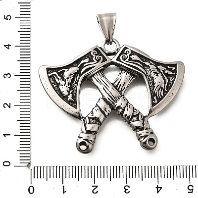 Viking 304 Stainless Steel Pendants STAS-A109-03AS-1