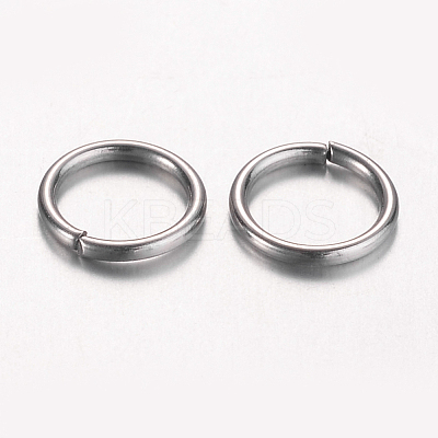Tarnish Resistant 304 Stainless Steel Open Jump Rings LS-STAS-D438-05-1