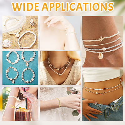 Ocean Theme DIY Jewelry Making Kits DIY-AR0005-09-1