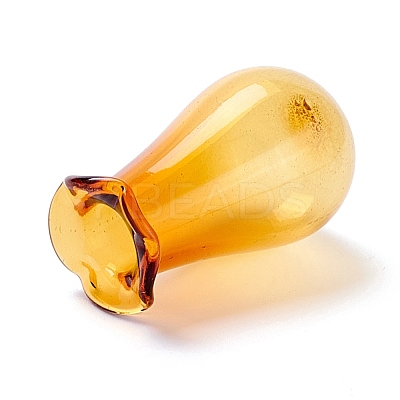 Miniature Glass Vase Ornaments AJEW-Z006-01B-1