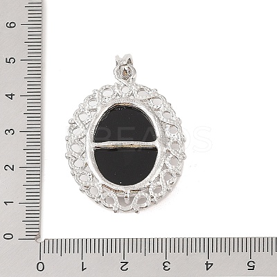 Natural Obsidian Pendants G-A226-03P-02-1