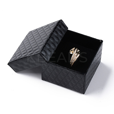 Square Cardboard Ring Boxes X1-CBOX-S020-03-1