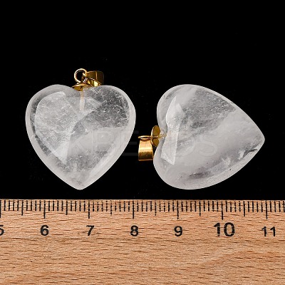 Natural Quartz Crystal Pendants G-G287-01G-11-1