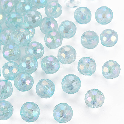 Transparent Acrylic Beads MACR-S373-64-C04-1