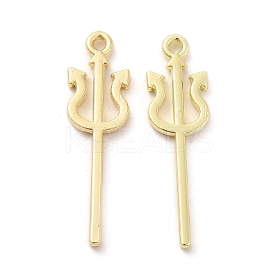 Rack Plating Alloy Pendants PALLOY-E025-07G-1