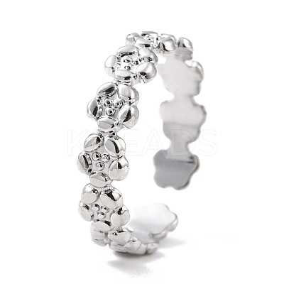 Tarnish Resistant 304 Stainless Steel Finger Rings RJEW-L102-31P-1