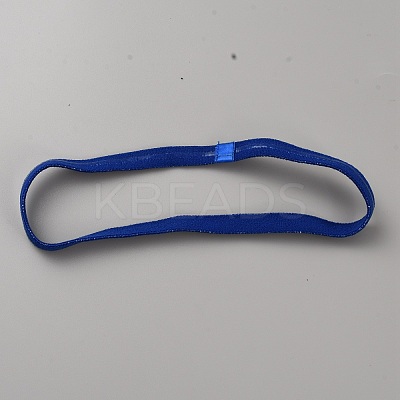 Candy Color Nylon Elastic HairBands OHAR-WH0034-04F-1