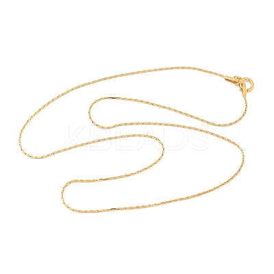 1/20 14K Gold Filled Boston Link Chain Necklaces for Women Men NJEW-Z068-06G-1