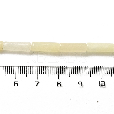 Natural Yellow Jade Beads Strands G-D464-39-1